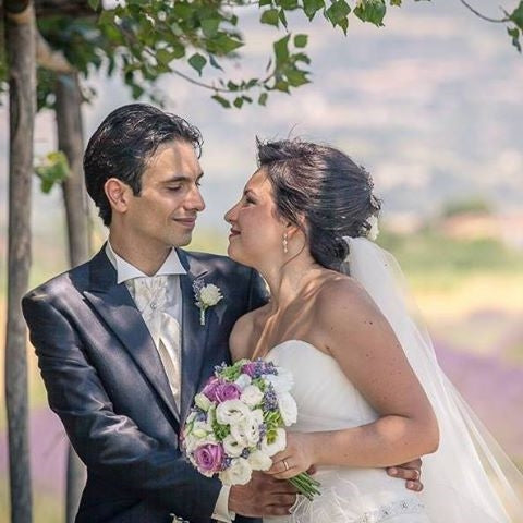 Addobbo per matrimonio con lavanda e rose Umbria, addobbi originali per matrimonio, composizioni floreali con lavanda