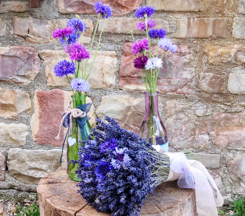 bouquet_lavanda_e_fiordalisi bouquet sposa addobbi floreali per matrimonio bouquet semplici bouquet eleganti