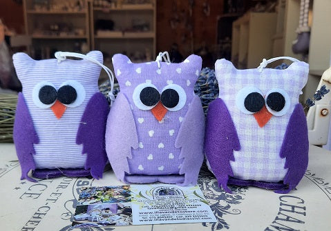 Idee regalo Natale online, portafortuna da regalare ad amici e parenti. Portafortuna gufo, gufetto. profuma ambiente. Prodotti alla lavanda online, idea regalo lavanda, prodotti alla lavanda. Gufetti portafortuna, idee regalo gufetti