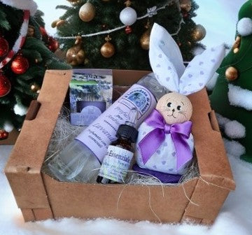 idea regalo di Natale con candela, candela per regalo di Natale, confezione regalo Natale
con candela, regalo di Natale per casa con profuma ambiente. Candela alla lavanda