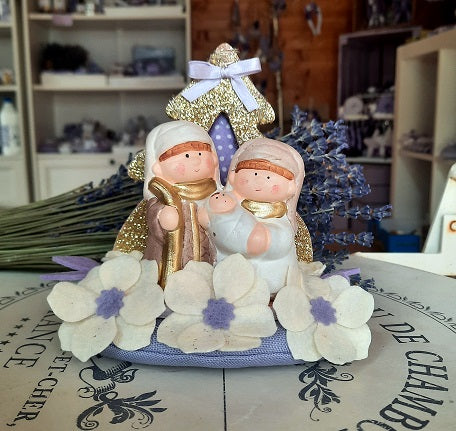 Il presepe con lavanda è una deliziosa idea regalo natalizia. Idea regalo di Natale. Idee regalo per bambina di Natale per Bambina Idee regalo per bambina di Natale per Bambino Idee regalo per bambina di Natale per Bambini Idee regalo per bambina di Natale per cameretta