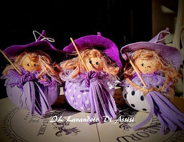 Befana Natale. Befana pupazzo vendita. Befana lavanda