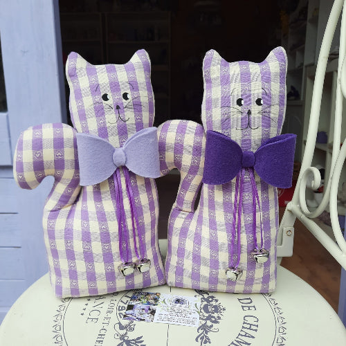 Marwood, fermaporta grazioso per casa e ufficio, zavorrato, per interni, a forma di gatto, in tessuto, animale imbottito, decorativo, per pavimento Marwood, fermaporta grazioso per casa e ufficio, zavorrato, per interni, a forma di gatto, in tessuto, animale imbottito, decorativo, per pavimento