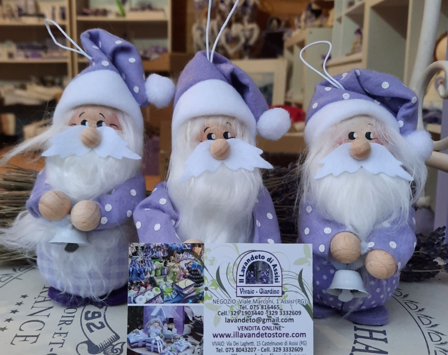 Statua Luminosa Solare Babbo Natale Per Giardino – Decorazione Natalizia – Resina – Homehut