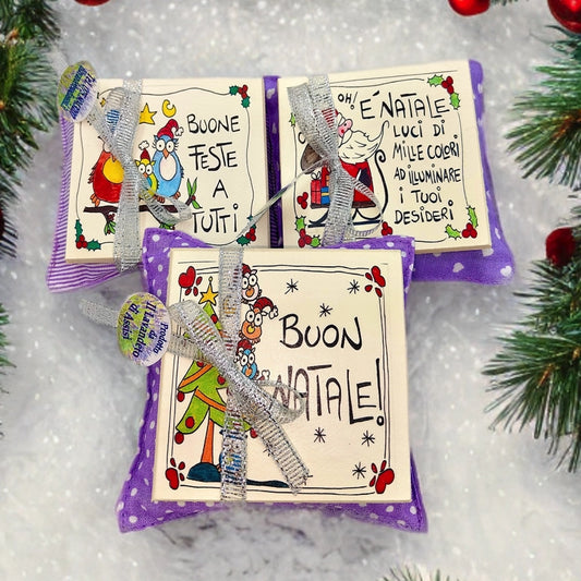 calamita natalizia idea regalo natale per tutti magnete buon natale con frasi di auguri decorazione natalizia regalo economico originale
