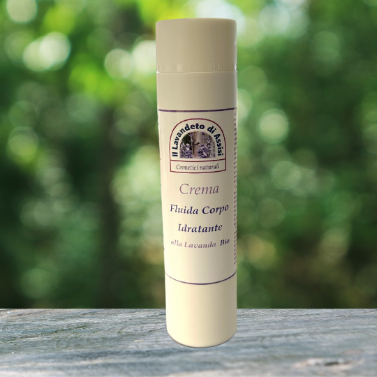 crema corpo alla lavanda cosmetico naturale idratante per la cura della pelle