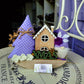 Idea regalo Natale, addobbi natalizi, decori Natalizi, novità Natale, addobbi Natali  centrotavola natalizio con luci, gnomo natalizio, decorazione natalizia, cosa regalare a Natale, regalo artigianale, regalo profumato, regalo con lavanda, come decorare la casa a Natale, decorazione natalizia con albero di Natale, decorazione natalizia con gnomo, addobbi natalizi con luci, sacchetti lavanda, regalo di Natale per la casa, decori natalizi,  paesaggio Natalizio  da regalare. Cucito creativo Natale