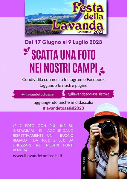 concorso fotografico Festa della lavanda