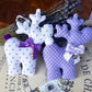 sacchetti lavanda, sacchetti profumati, sacchetti lavanda a forma di renna, renna di Babbo Natale,  decorazioni Natalizie renna, renna handmade