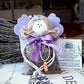 idea regalo Natale, regali di Natale economici, regali di Natale per la casa, angelo con Tao, sacchetti lavanda angelo